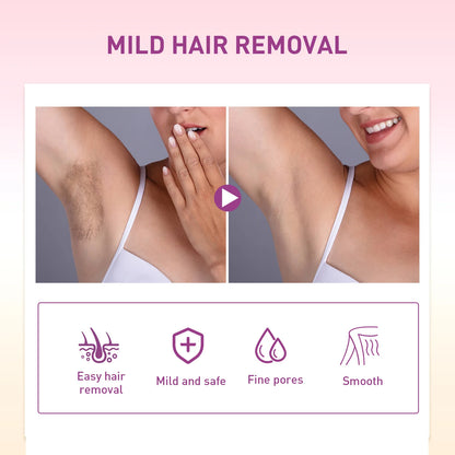 Hair Removal Spray Inhibit Growth Remove Underarm Arm Leg Private Parts Hair Mild Painless Long Lasting Cleaning Depilatory Mist