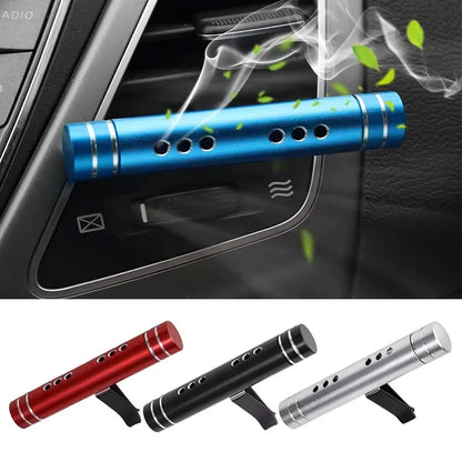 Car Air Freshener Smell Vent Perfume Flavoring Remove Odors Aroma Car Air Conditioning Clip Magnet Diffuser Solid Perfume Amagi