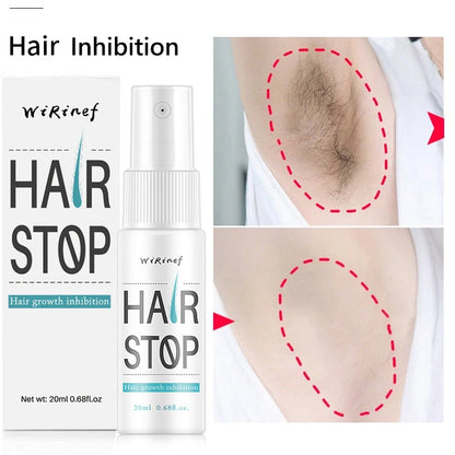 Fast Hair Removal Spray Painless Hair Growth Inhibitor Remove Armpit Leg Arm Permanent Depilatory for Men Women Repair Body Care