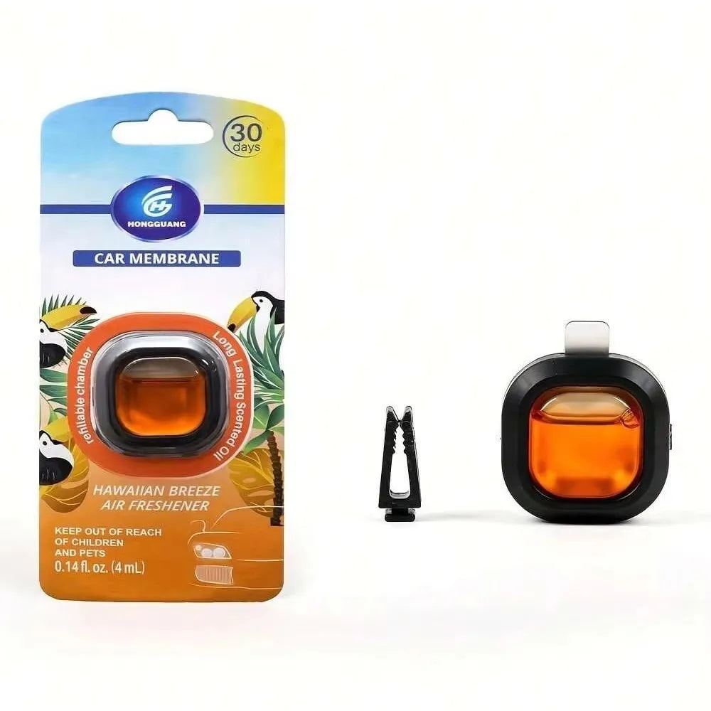 Car Fragrance Auto Air Outlet Aromatherapy Clip with Essential Oil Air Freshener Car Interior Odor Removing Fragrance Perfume