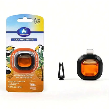 Car Fragrance Auto Air Outlet Aromatherapy Clip with Essential Oil Air Freshener Car Interior Odor Removing Fragrance Perfume
