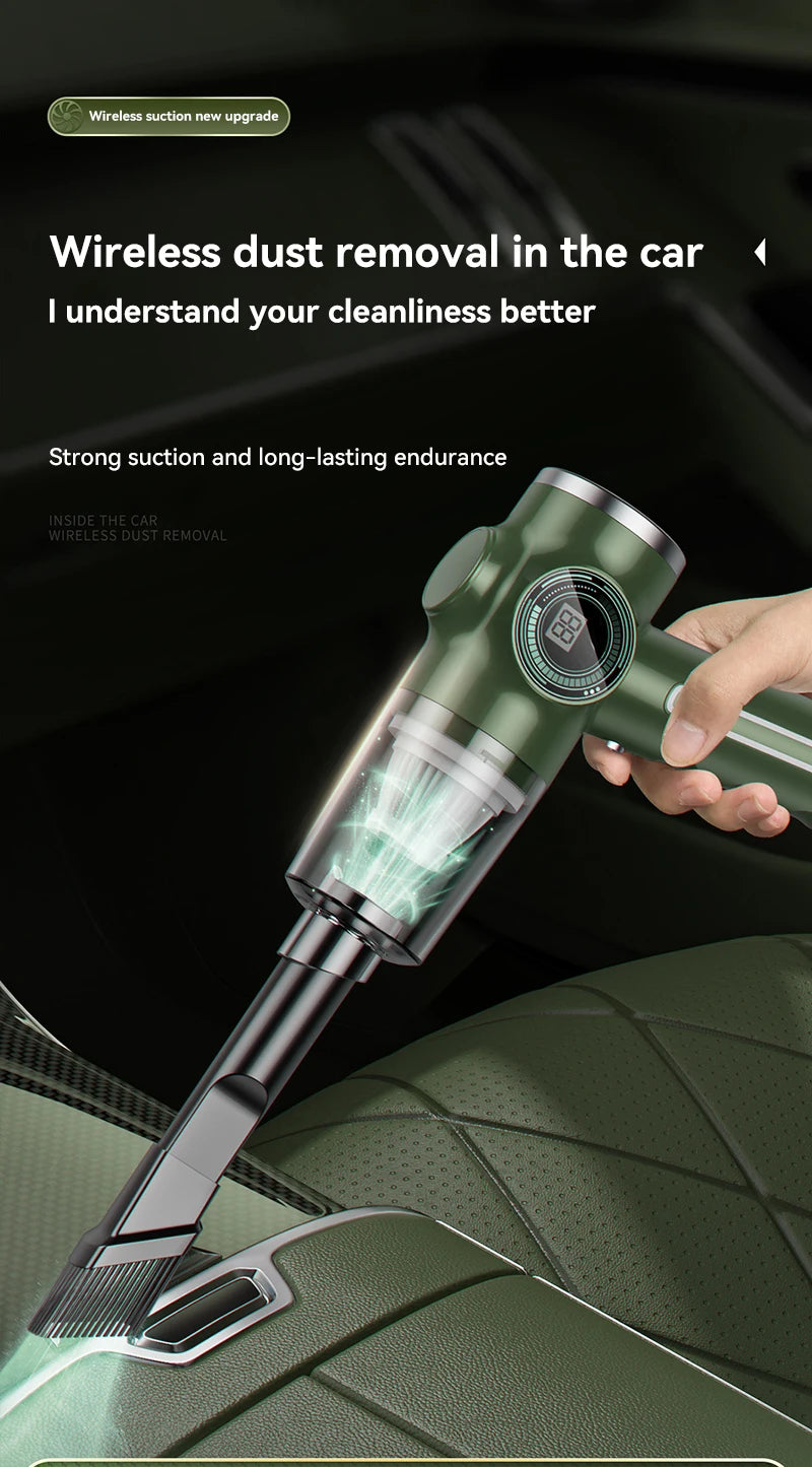 5 in1 Wireless Automobile Vacuum Cleaner