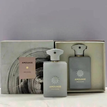 Mens Warm Woody Scented Perfume 100ml Long Lasting Aromatic Fresh Bold Masculine Fragrance with Rich Elegant Unique Notes