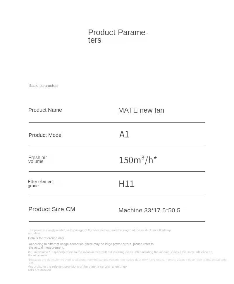220V Fresh air fan, household fresh air system,  ventilation fan, ventilation, formaldehyde and haze removal purifier AE