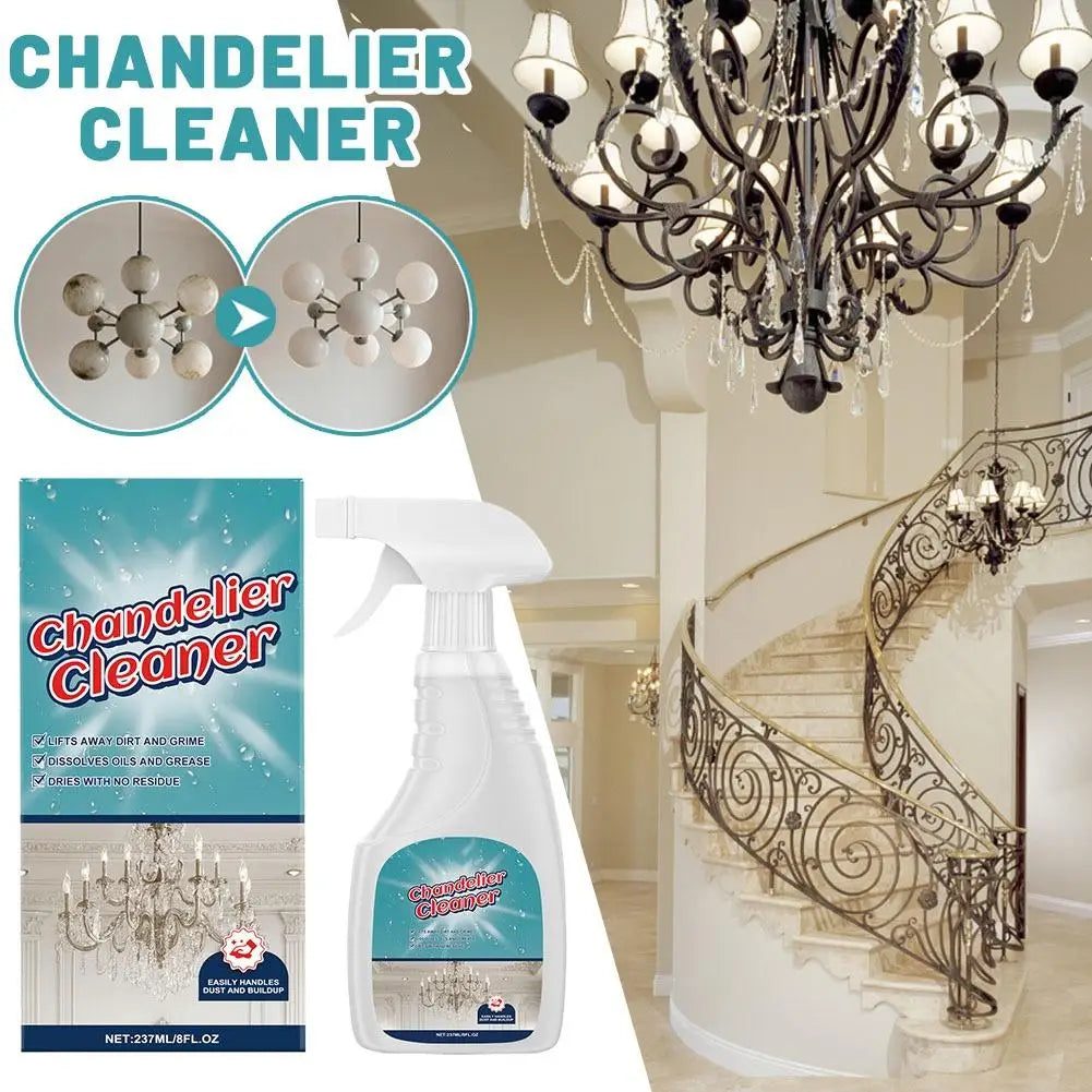 1pcs Strong Cleaning Power Spray Dust Remover Spray Chandelier No Wipe Crystals Cleaning Spray Cleaner Spray For Household