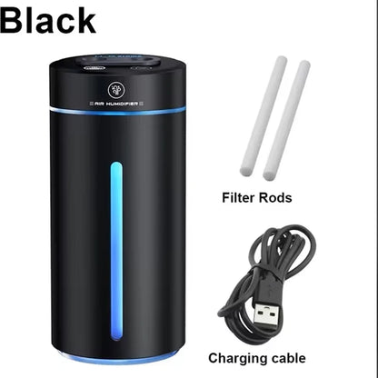 Car Air Freshener USB Charge Aroma Humidifier Mini Essential Oil Diffuser Car Flavoring Aromatherapy Interior Car Accessories