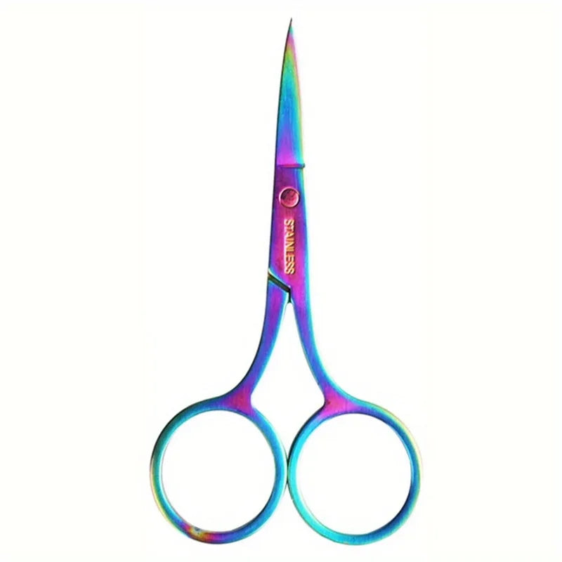 Nails Art Scissor Makeup Eyebrow Eyelash Trimmer Facial Hair Remover Manicure Scissor Nail Cuticle Tool Accessories Scissors