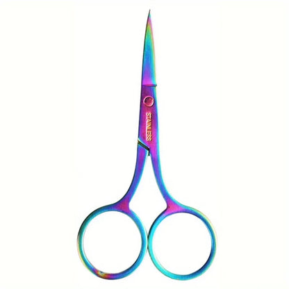 Nails Art Scissor Makeup Eyebrow Eyelash Trimmer Facial Hair Remover Manicure Scissor Nail Cuticle Tool Accessories Scissors