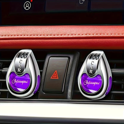 Car Air Freshener Fragrance Car Interior Air Vent Creative Diffuser Lasting Pendant Aromatherapy For Auto Smell Perfume Scent