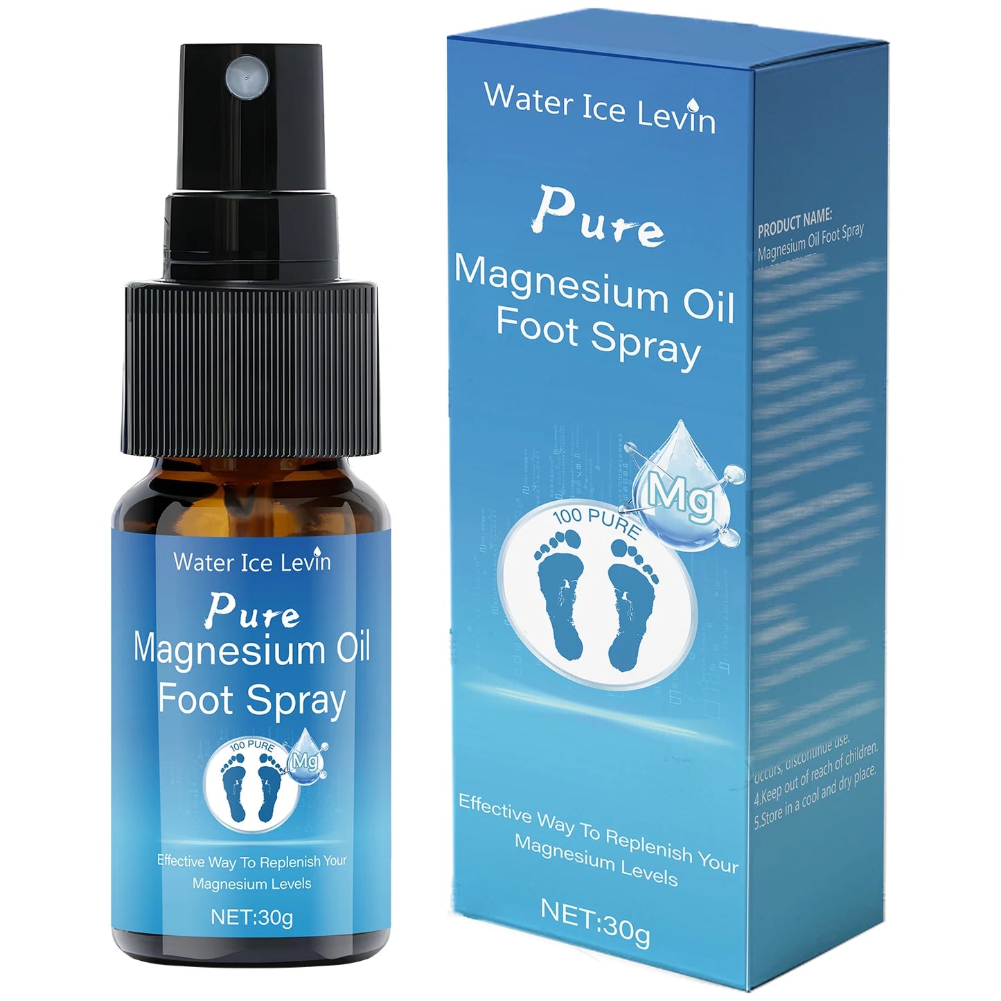 Winter Magnesium Oil Foot Spray - Boost Magnesium & Soothe Tired Feet Fast