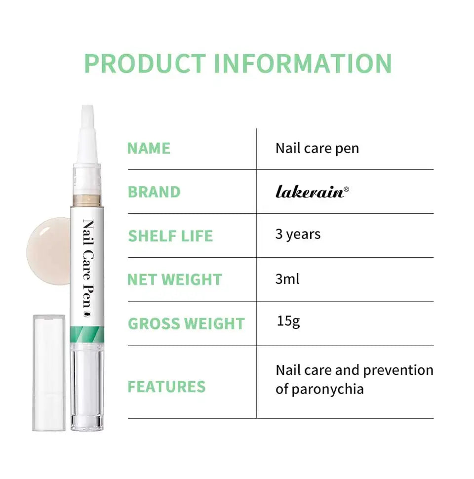1/2pc Nail Care Mild Ingredients Prevent Damaged Nail Bed Treat Onychomycosis Nail Repair Pen For Nail Beauty Health Care Tools