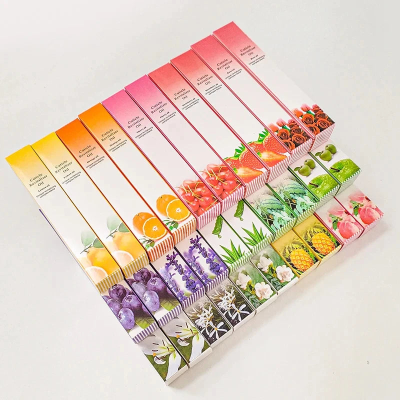 30pcs Cuticle Oil Nail Care Nutrition Oil Pen Nails Repair Hand Cuticle Manicure Treatment Nail Strengthening Care Product Set