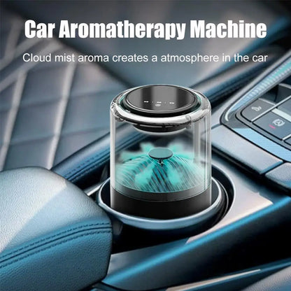Car Air Freshener - Premium Automotive Fragrance Device With Cloud-View Atomization, Filling The Car With Fragrance