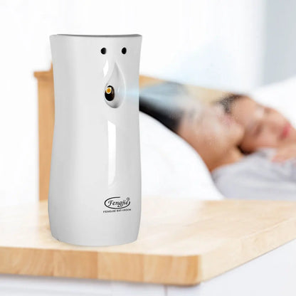 Air Freshener Spray Automatic Aerosol Dispenser Wall Mount/Free Standing Refillable Filling Fragrance for Home Room Office Hotel