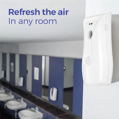 B84B-Automatic Air Freshener Dispenser(2-Pack), Aerosol Sprayer Machine, Wall Mountable Or Free-Standing Adjustable Timer