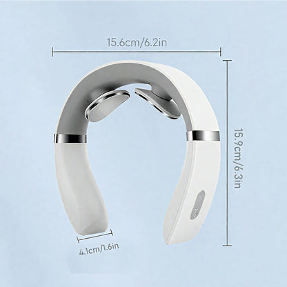 Portable Neck and Shoulder Relaxer Multi-level Adjustable Neck Massager Special Tool for Deep Neck and Shoulder Massage.