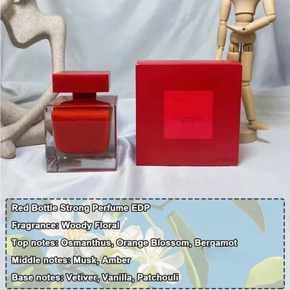 90ml Brand Women Perfume Long Lasting Woody Floral Eau de Parfum EDP Pure Musk Extract Women's Everyday Essential Perfume Gift
