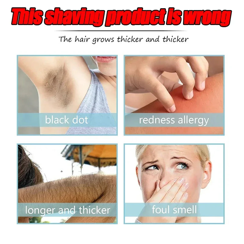 Hair Removal Spray Painless Hair Care Products for Ladies Armpit Legs Arms Body Health Painless Hair Remover for Men Woman New