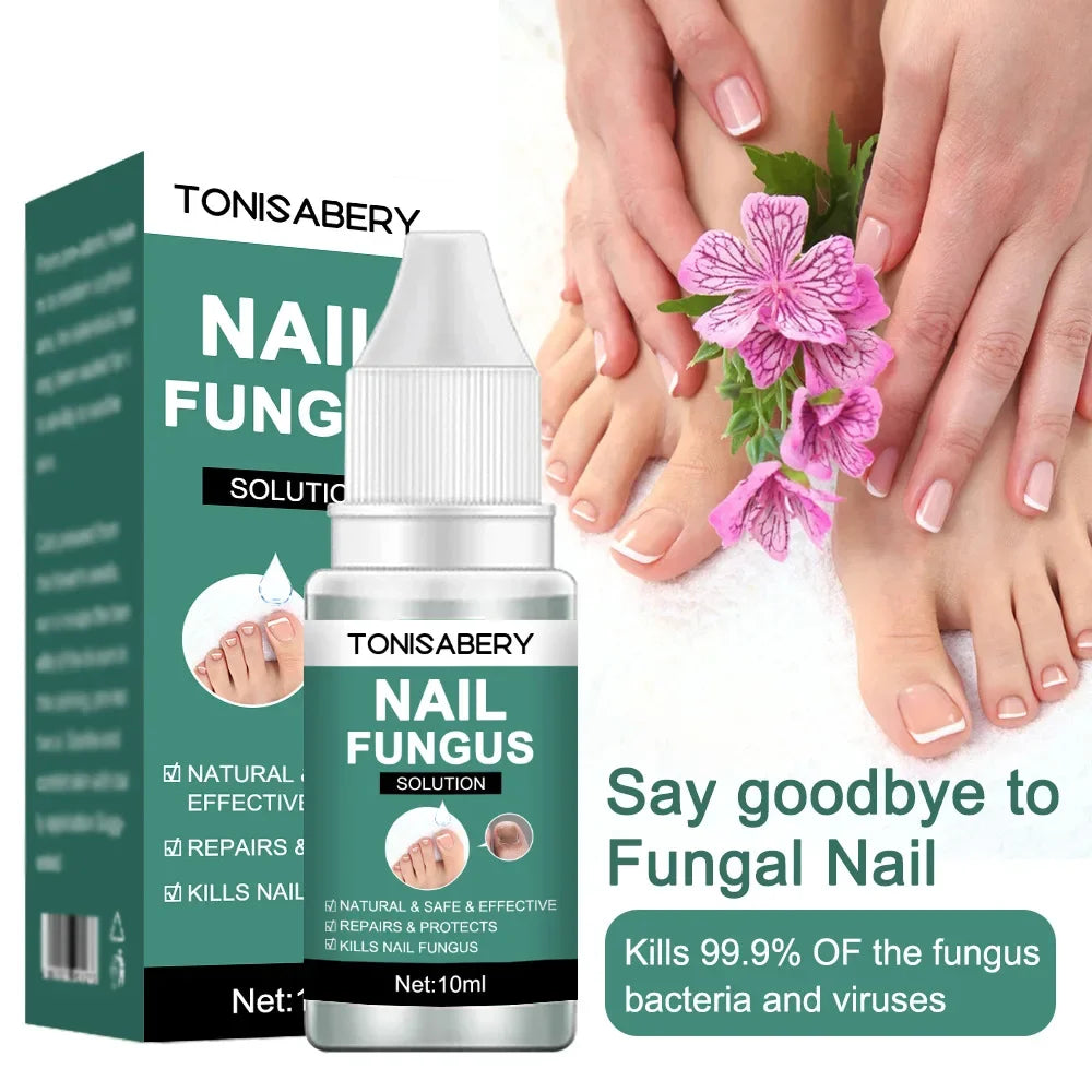 Nail Fungal Treatment Feet Care Essence Anti Infection Onychomycosis Removal Toe Nails Foot Fungus Paronychia Nail Care Uñas