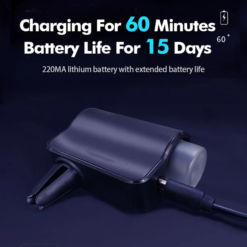 Car Electric Air Diffuser Aroma Air Vent Humidifier Mist Aromatherapy Air Freshener For Removing Odors Accessories