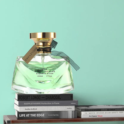 Jasmine Perfume For Women New White Jasmine Scent Natural Lasting Fresh Delicate Floral 50ml Musk Elegant Diamond-shaped Bottle