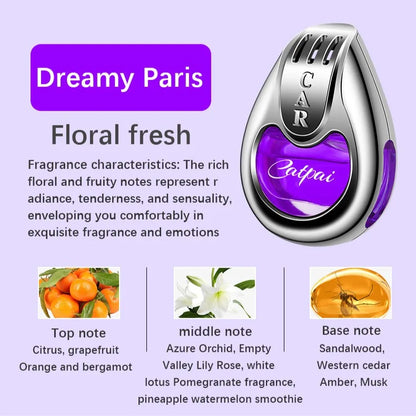 Car Air Freshener Fragrance Car Interior Air Vent Creative Diffuser Lasting Pendant Aromatherapy For Auto Smell Perfume Scent