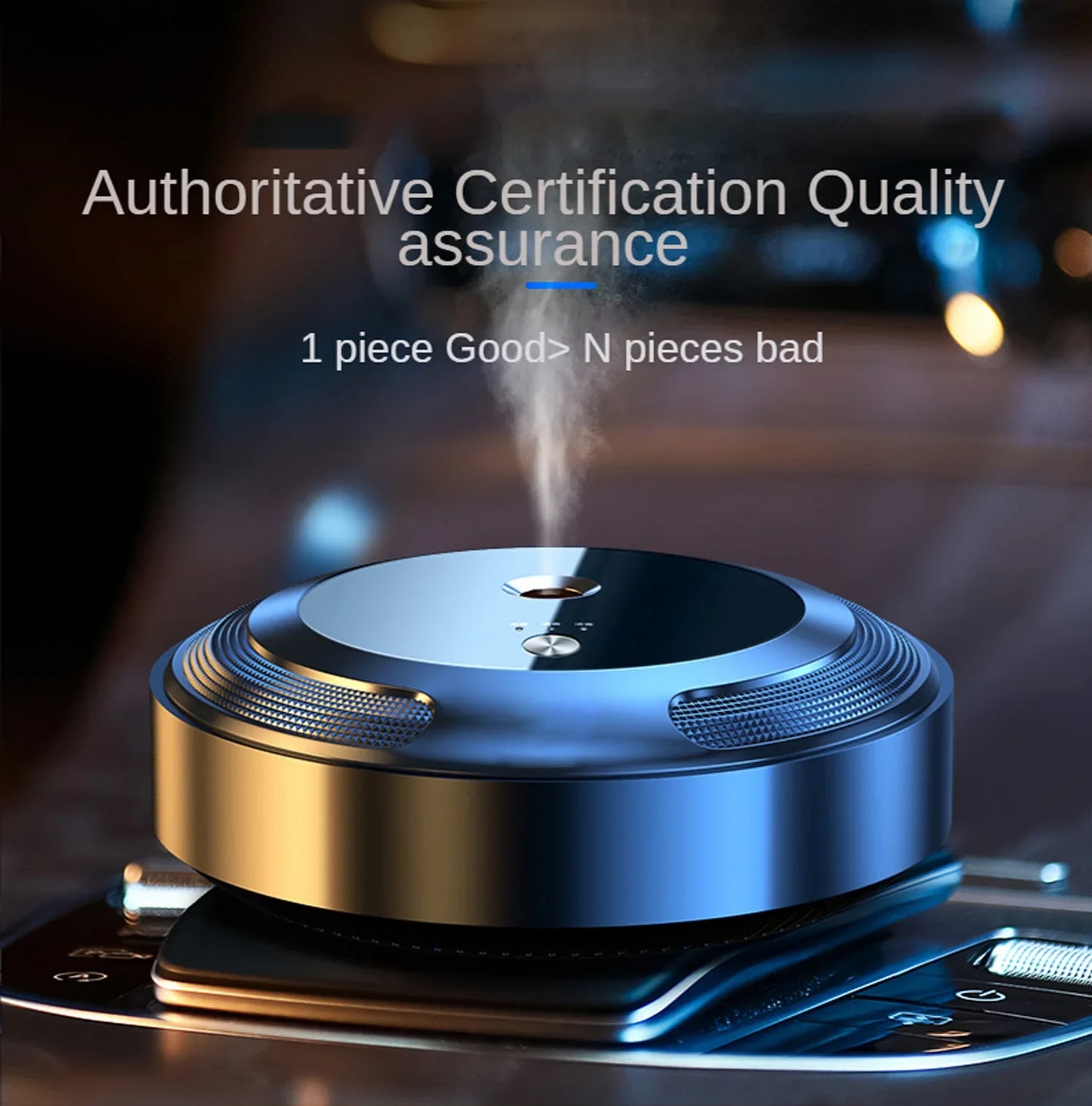 Car Air Freshener Air Purifier Smart Aroma Diffuser for Vehicle Essential Oils Diffuser Office Room Car Smell Distributor