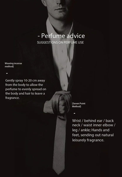 100ML Brand Men's Elixir Inspired Perfume-Amber Fougere & Spicy Woody Fragrance, Long Lasting Sexy Scent for Attracting woman