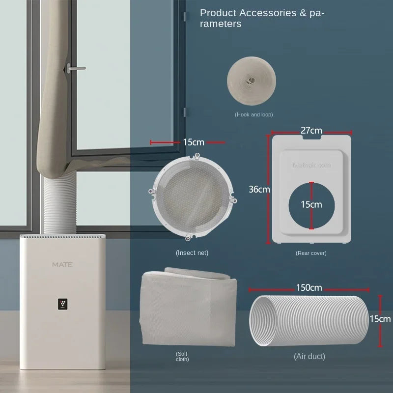 220V Fresh air fan, household fresh air system,  ventilation fan, ventilation, formaldehyde and haze removal purifier AE