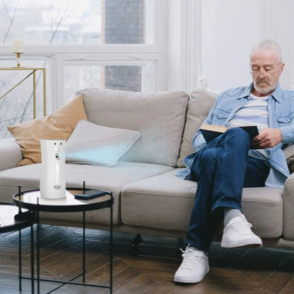 Air Freshener Spray Automatic Aerosol Dispenser Wall Mount/Free Standing Refillable Filling Fragrance for Home Room Office Hotel