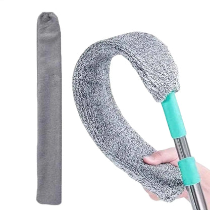 Floor Flat Duster Retractable Flat Cleaning Supplies Multipurpose  Microfiber Duster Under Appliance Cleaning Tool For Home