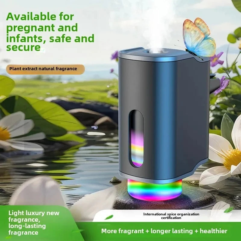 Intelligent Car Electric Air Diffuser Aroma Car Air Vent Humidifier Mist Aromatherapy Car Air Freshener For Removing Odors