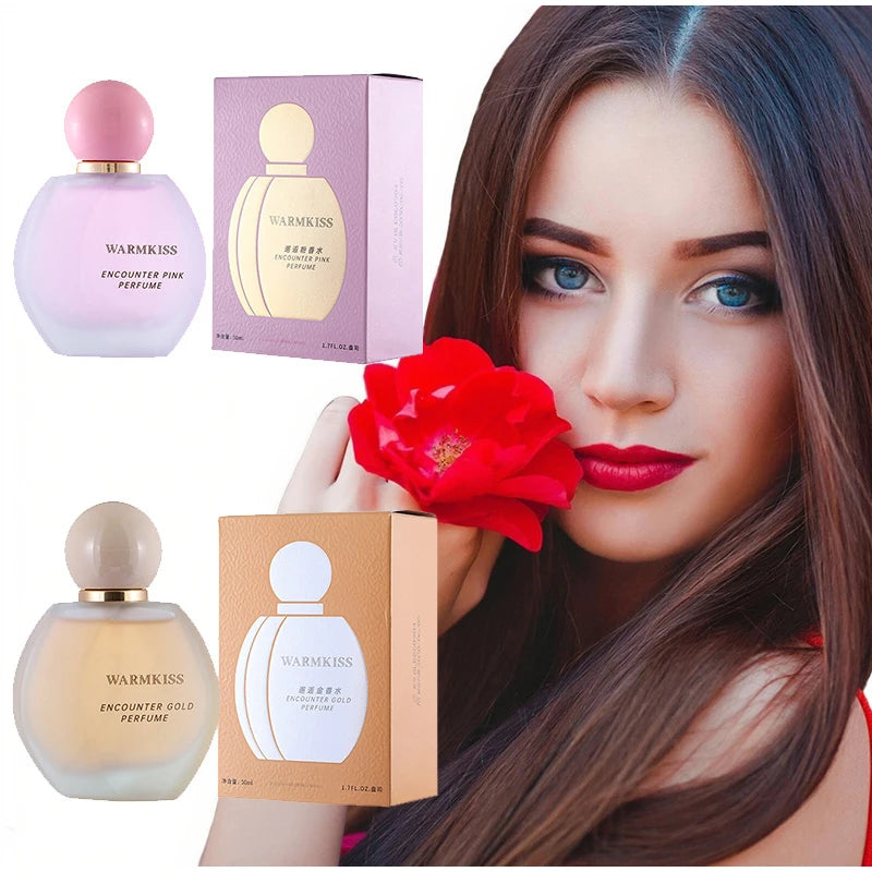 Women's Elegant Romantic Perfume Fresh Lasting Natural Light Fragrance Rose Musk Pheromone Charm Portable Couple Date Perfume