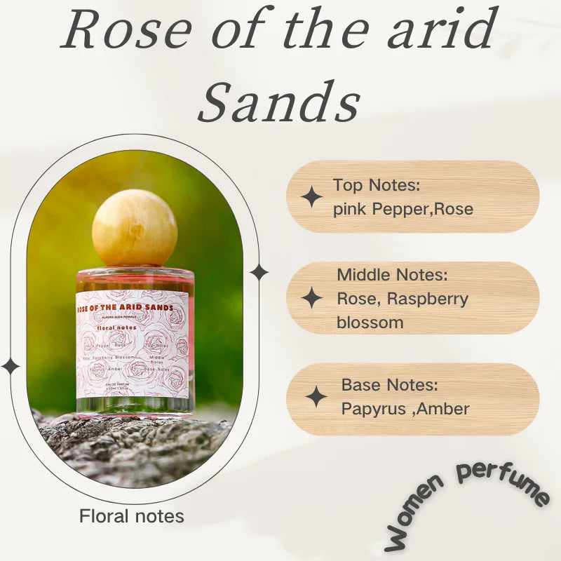 100% Branded Original Perfume Floral Woody Notes Men's Perfume Women's Dating Charming Fragrance Deodorant Long Lasting EDP 50ml