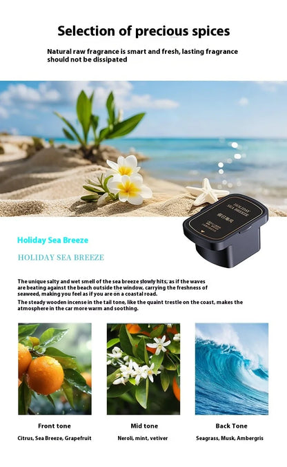 High-End Electronic Cloud Mist Car Air Freshener Automobile Interior Perfume Luxury Car Decorative Ornaments Aromatherapy