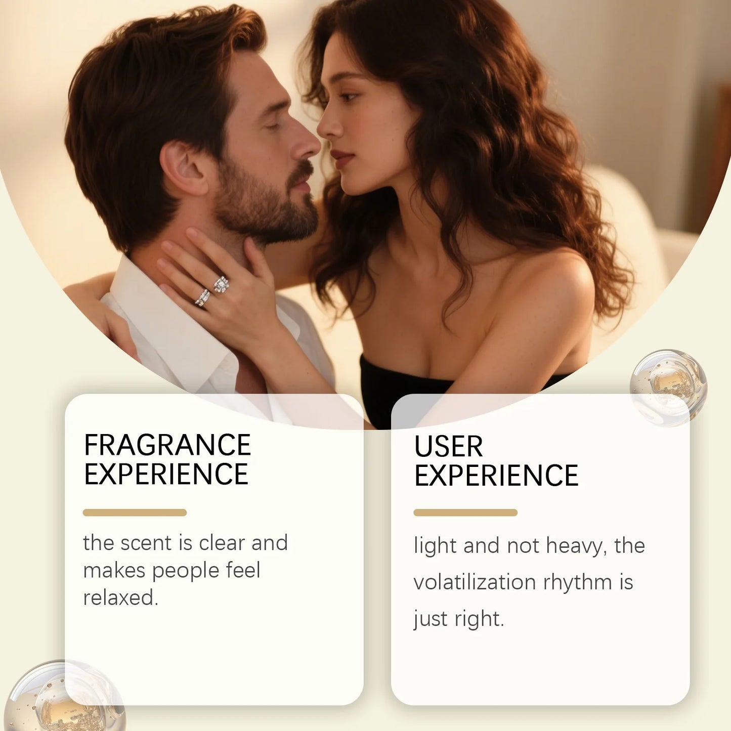 Honey Bergamot Unisex Perfume Mild Naturally Fresh Scent, Women's Charming Everyday Portable Fragrance Perfumes Mujer Originales