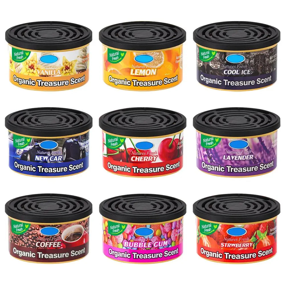 Can Air Freshener And Odor Neutralizer, Long-Lasting, Non-Toxic, Fresh Scent For Home And Car, Assorted Scents Car Fragrance