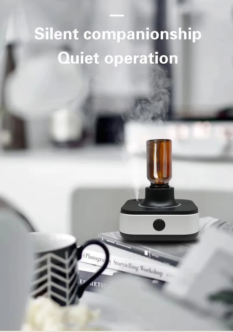 New Innovation Air cleaner Freshener Machine Infrared Automatic Smart spray Inverted Waterless Essential oil Aroma Diffuser