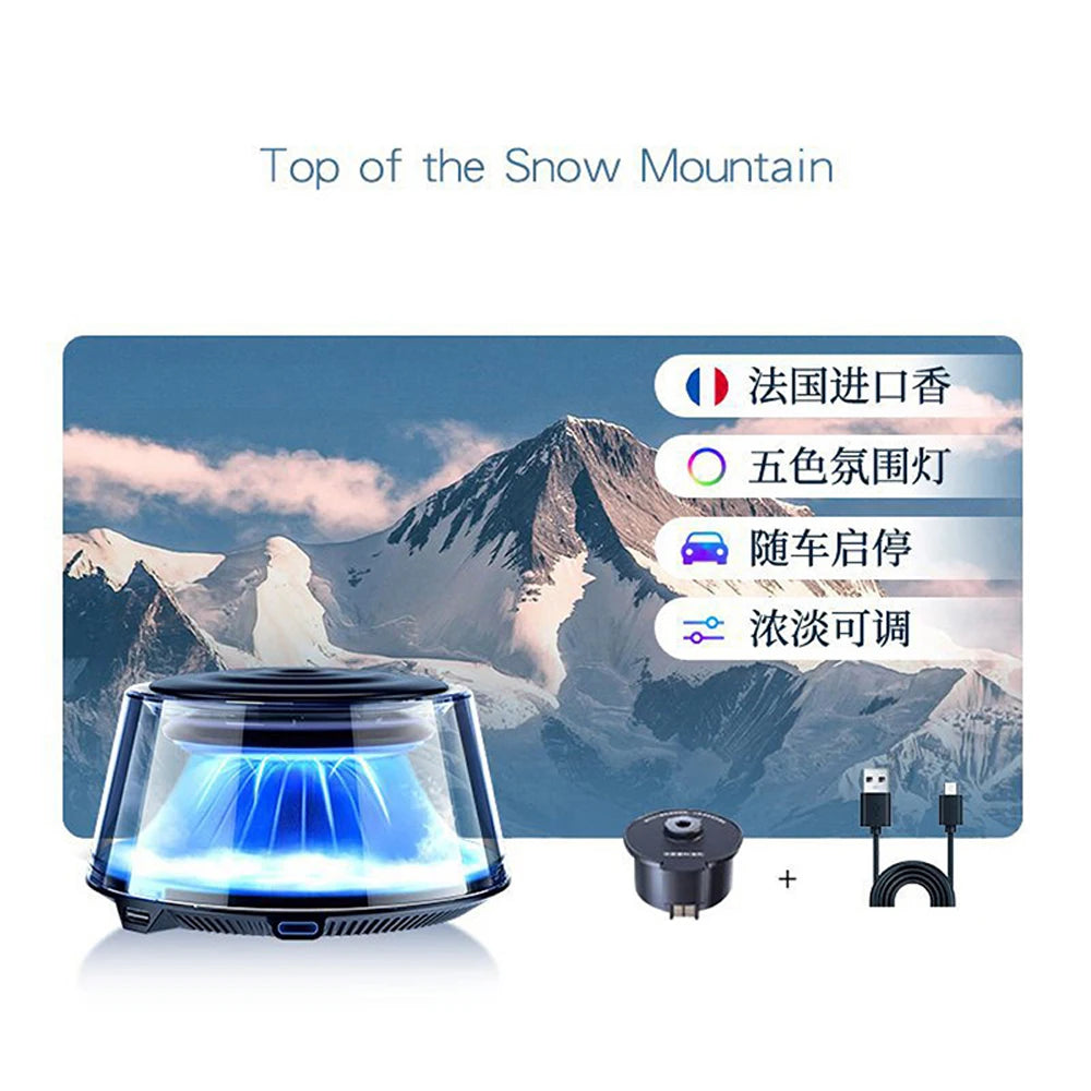 Car Air Freshener Luxury Interior Perfume Long lasting Natural Fragrance Elegant Design Auto Aromatherapy Accessory