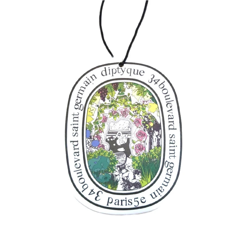 New Car Solid Air Freshener Hanging Clip, Dual Function as Vehicle Decor & Scented Ornament, Long-Lasting Aroma for Cars