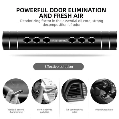 Car Air Freshener Smell Vent Perfume Flavoring Remove Odors Aroma Car Air Conditioning Clip Magnet Diffuser Solid Perfume Amagi