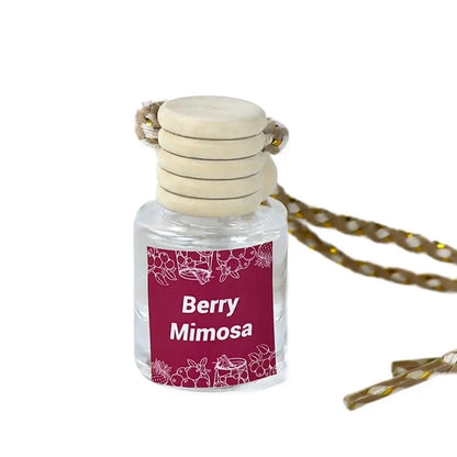 Car Perfume Pendant Air Freshener Hanging Perfume Empty Bottle Auto Interior Rearview Mirror Lace Pendant Car Decoration