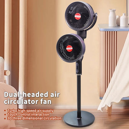 Variable-Frequency Household Electric Fan Soft-Noise Floor-Standing Air Circulation Cold Turbine For Bedroom Ventilation