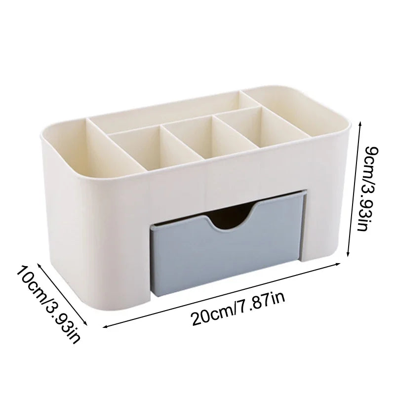 Nails Art Plastic Organizer Container Gel Polish Remover Cleaning Cotton Pad Swab Box Storage Case Decoration Accessories Tool N