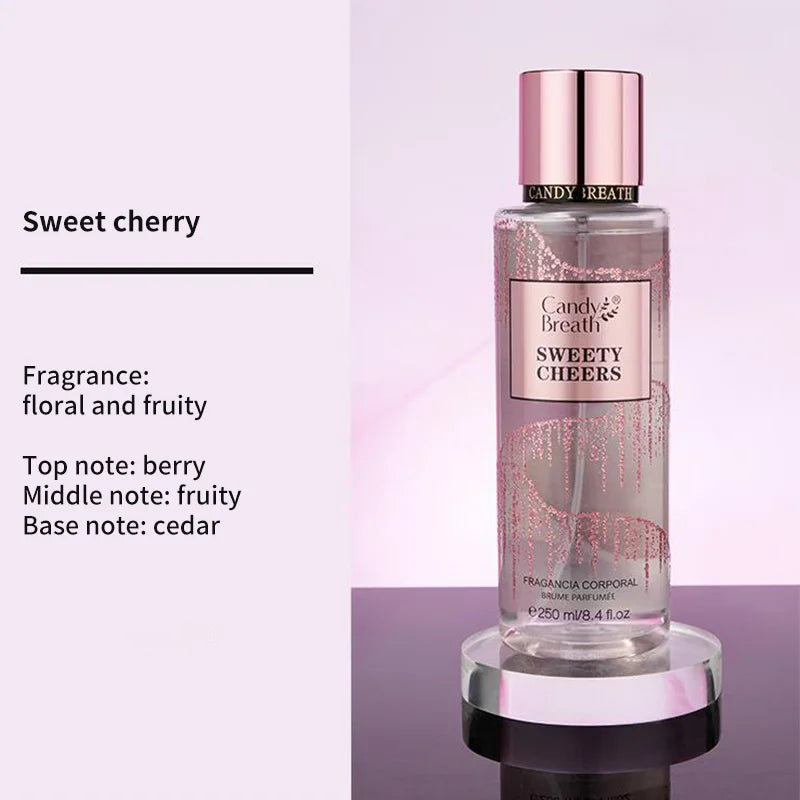 Fruity Charm Perfume Natural Lasting Light Perfume Vitality Fresh Brand Master Body Perfume Spray Unisex Pheromone Perfume 250ml