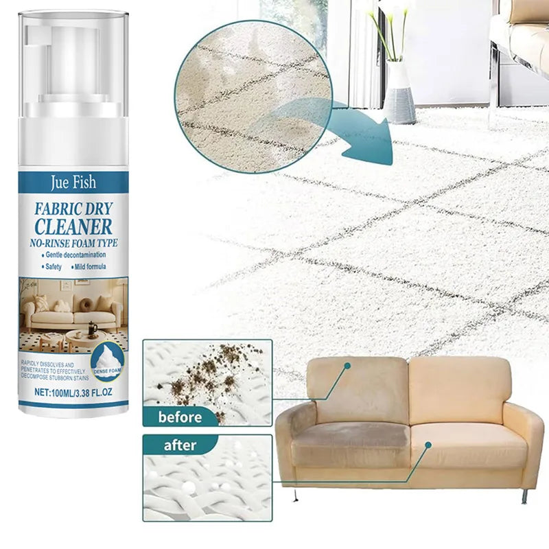 Fabric Carpet  Tapestry Mat Sofa Cleaner Shampoo Home Upholstery Pillow Door Shoes Pad Cleaning Liquid Product Useful Small Tool