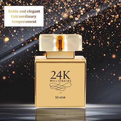 24k Women's Perfume Intoxicated Fresh Lasting Natural And High-Grade Gift Perfume Attract the Opposite Sex Perfume