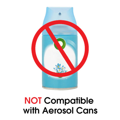 Automatic Fragrance Perfume Spray Distributor 300ML Liquid Air Freshener Dispenser LCD Programmable Toilet Room Odor Eliminator