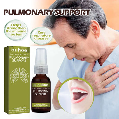 Herbal Lung Cleansing Spray Breath Detox Herbal Lung Cleanse Spray Herbal Lung Cleanse Mist - Powerful Lung Support Breath Spray