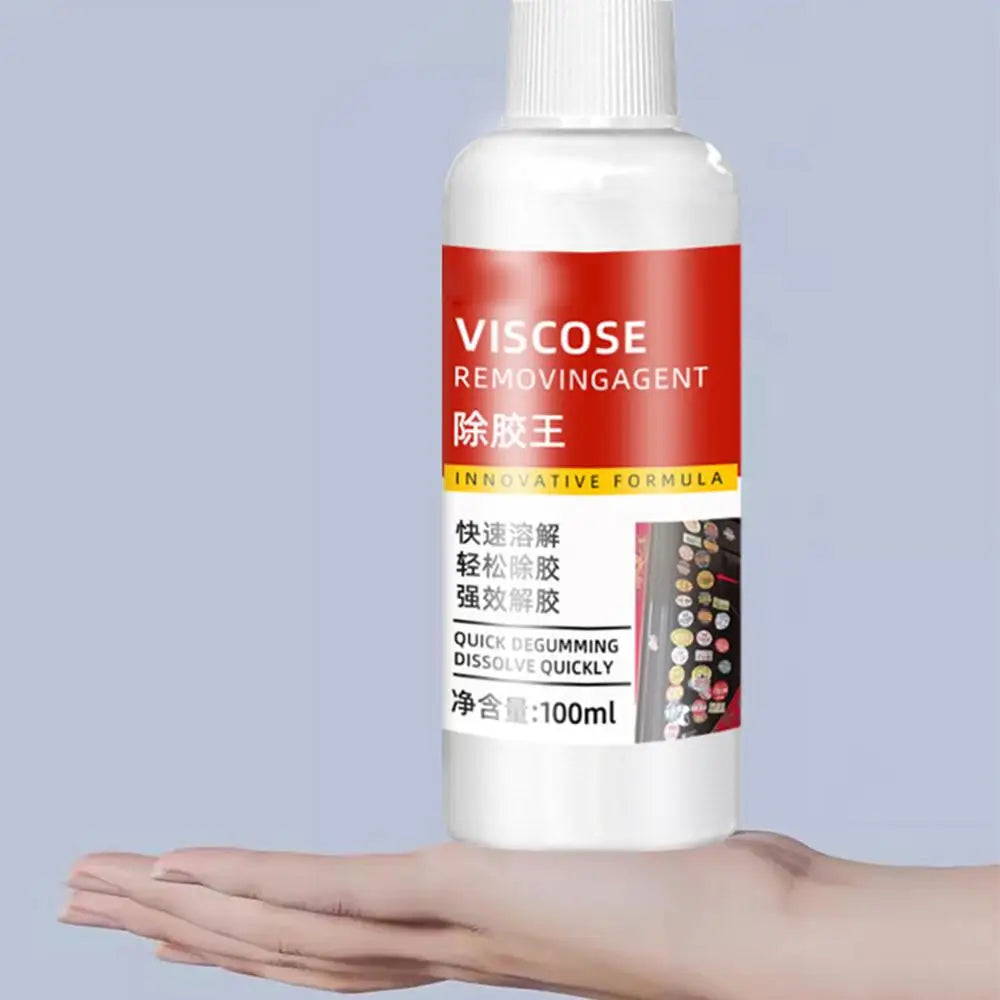 100ml Super Glue Remover Gentle Glue Cleaner for Poster Adhesive Self Adhesive Cleaner Double Sided Glue Removal Liquid Spray